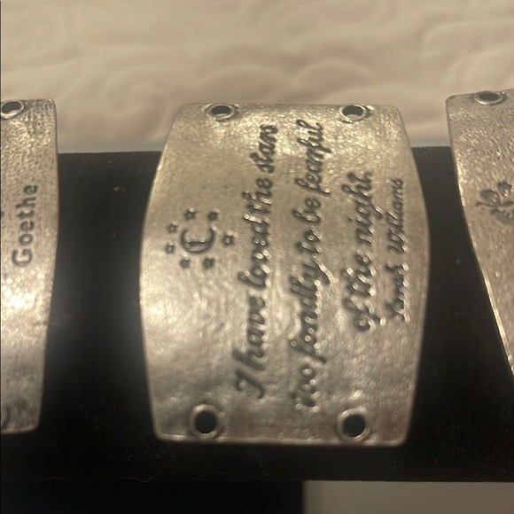 Inspirational Silver Cuff Bracelets - Picture 5 of 7